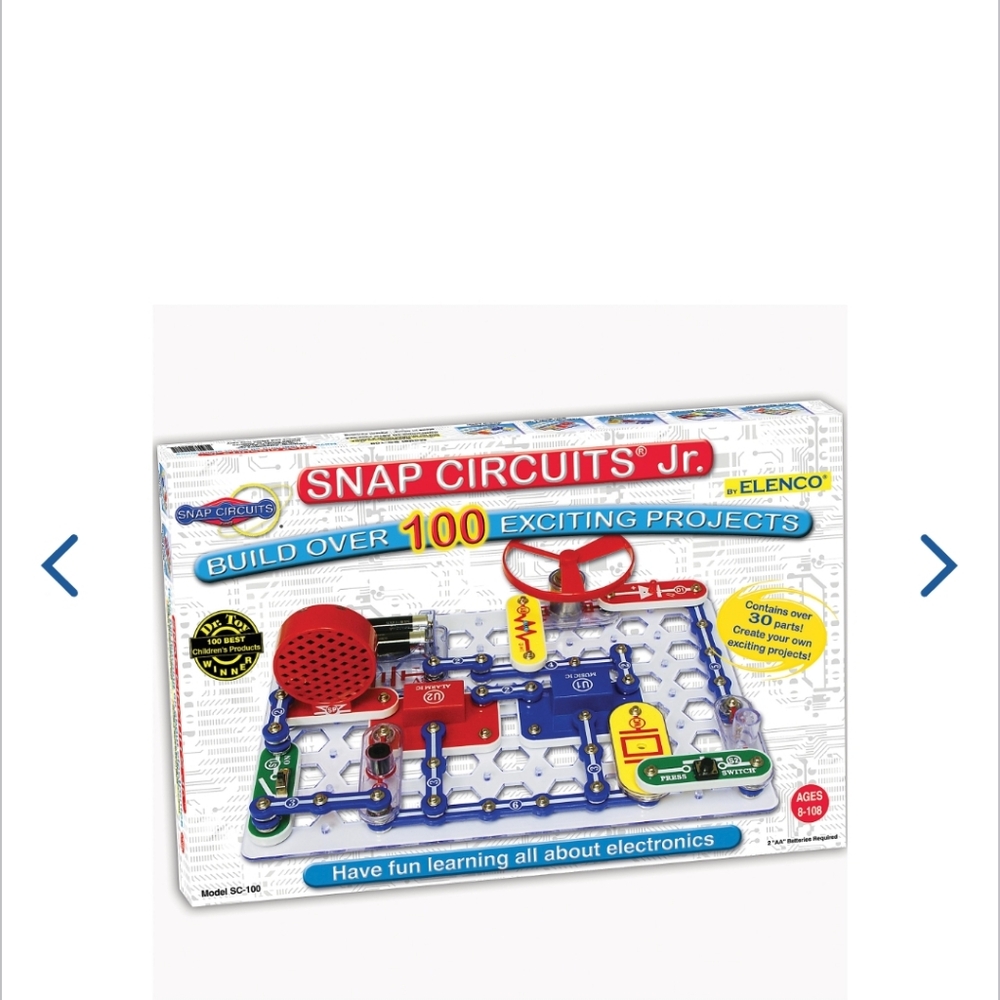 Elenco Electronics Snap Circuits Jr.® 100 Experiments Set Games